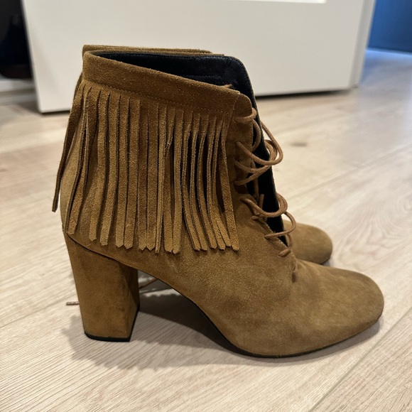 Saint Laurent Fringe Booties - Picture 6 of 6
